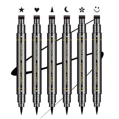 SUMEITANG double-headed eyeliner stamps set for precise lines and quick shaping