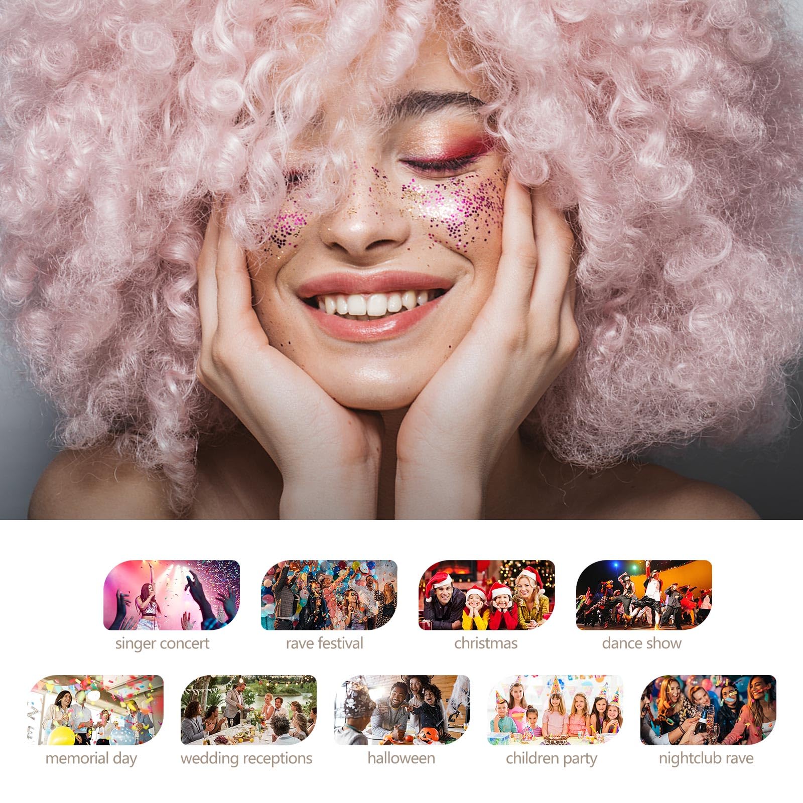 SUMEITANG glitter gel packaging display for easy shopping