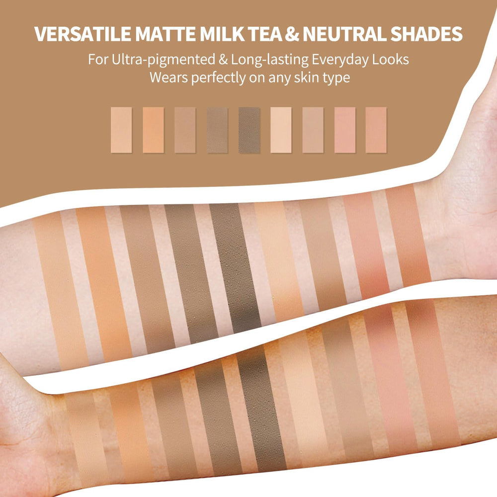 SUMEITANG highly pigmented powder delivers rich color payoff with minimal fallout.