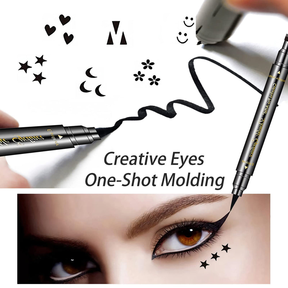 SUMEITANG moon stamp eyeliner for soft celestial detailing