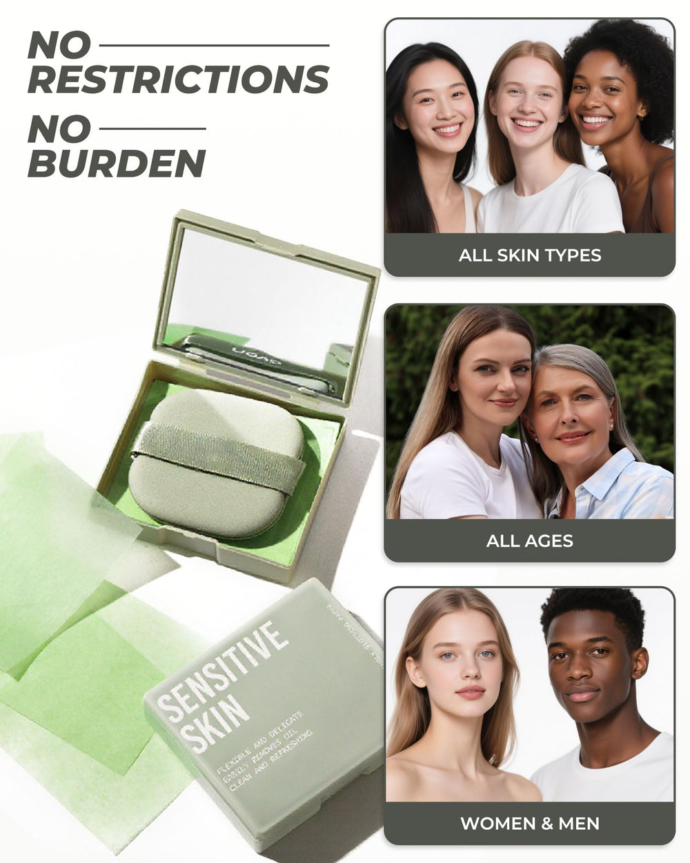 SUMEITANG regular pack includes 100 sheets for daily use