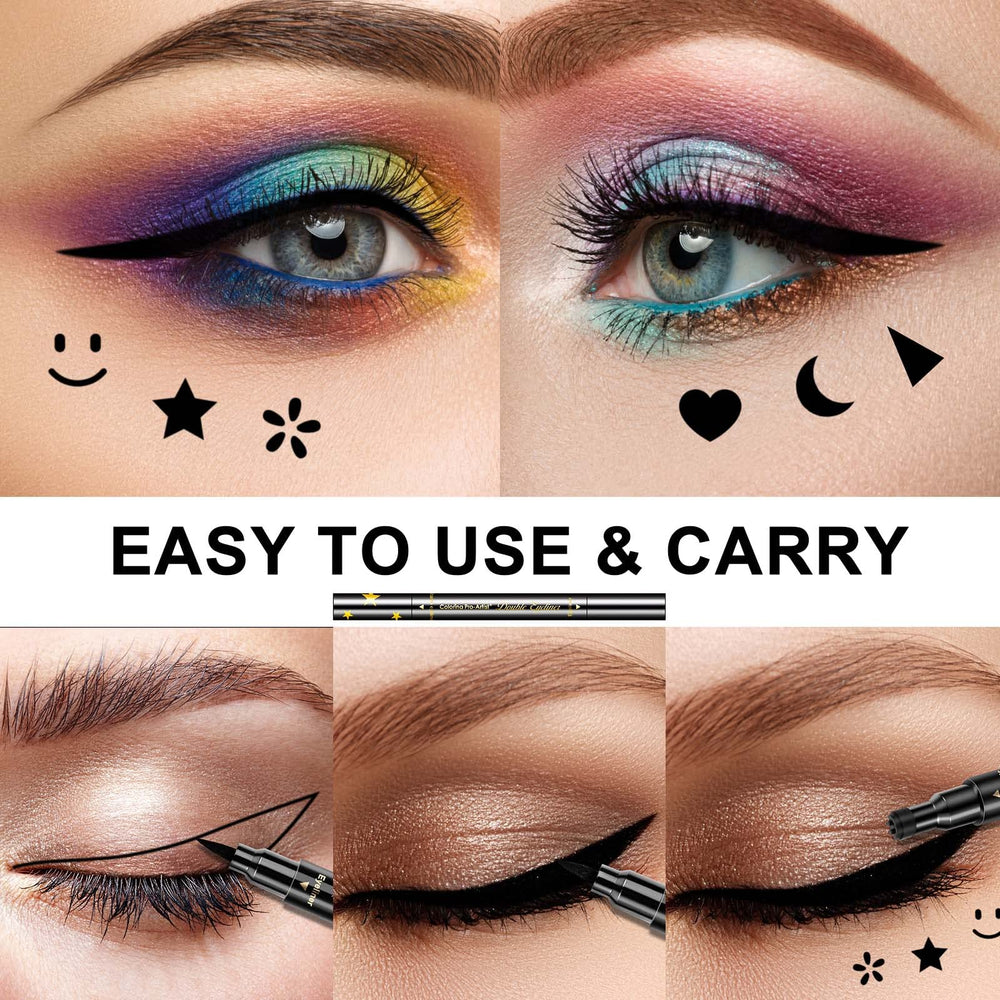 SUMEITANG star stamp eyeliner for playful party accents