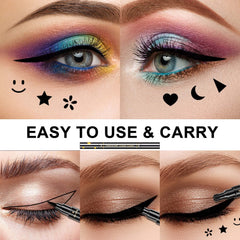 SUMEITANG star stamp eyeliner for playful party accents