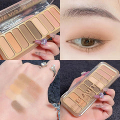SUMEITANG travel friendly palette fits handbags for on-the-go touch ups.