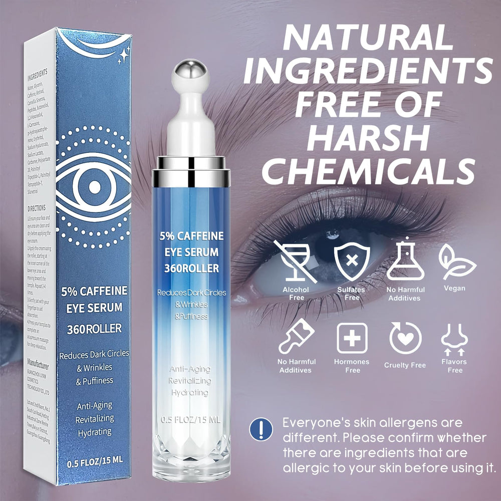 Soft, hydrated under-eye skin after applying Sumetact eye cream
