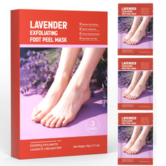 Sumetact Foot Peel Mask packaging shown for convenient at-home care.