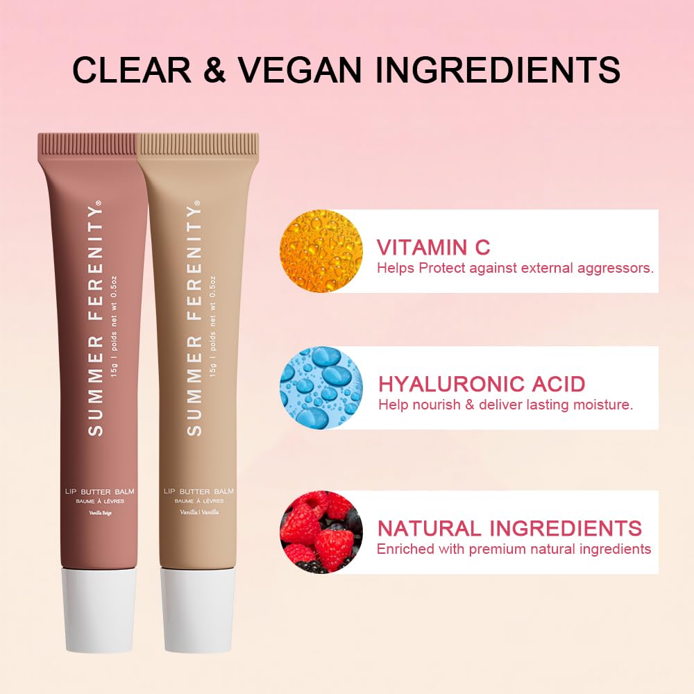 Summer Ferenity lip balm used in morning routine for moisture