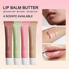 Compact Summer Ferenity lip balm packaging fits in a pocket