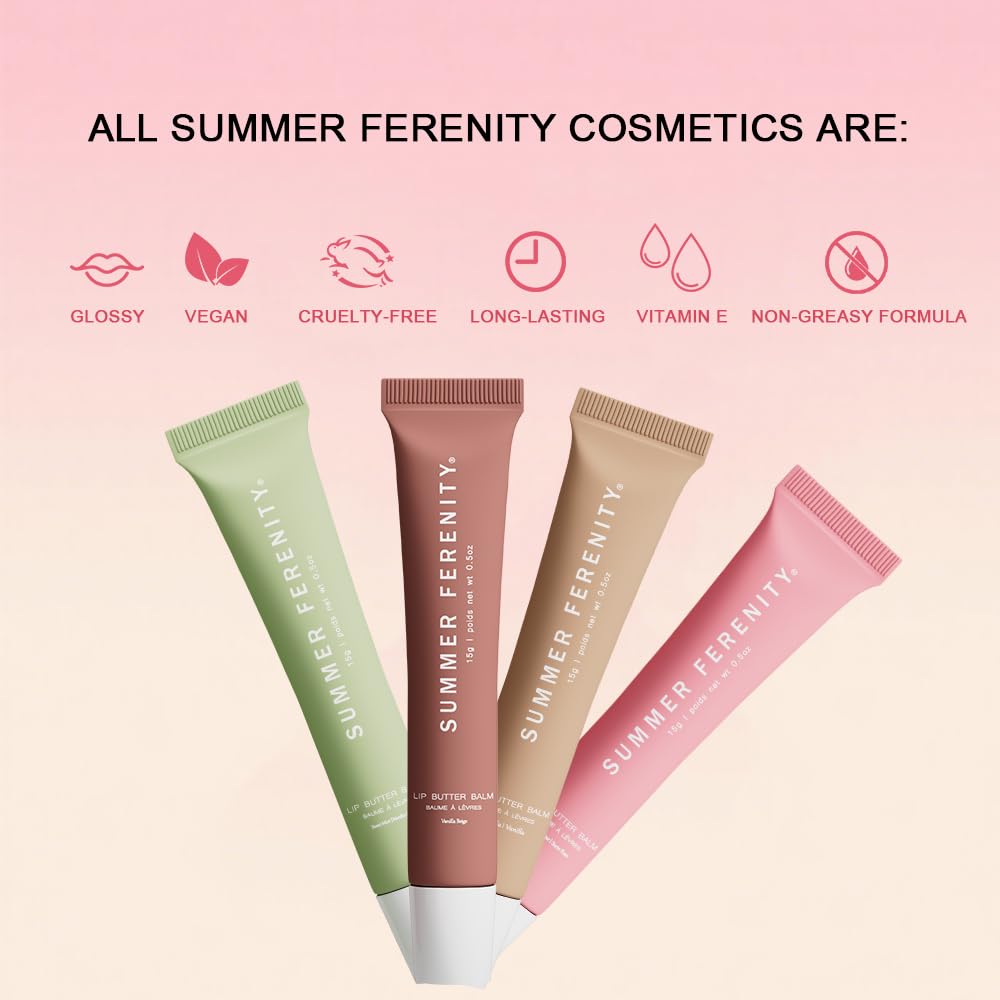 On-the-go lip care with angled applicator from Summer Ferenity Lip Butter Balm