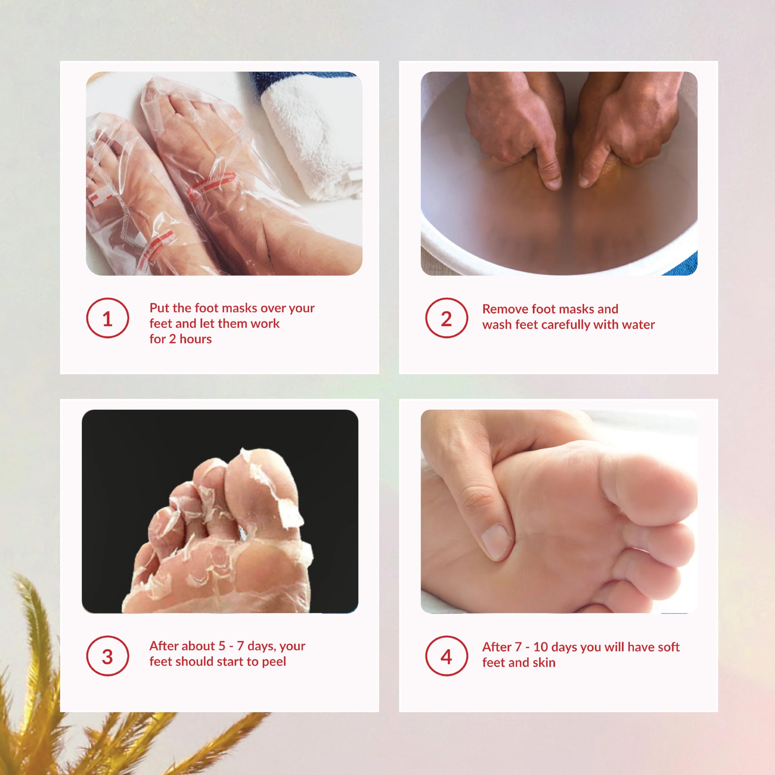 Summer Foot dermatology-tested label close-up on packaging.