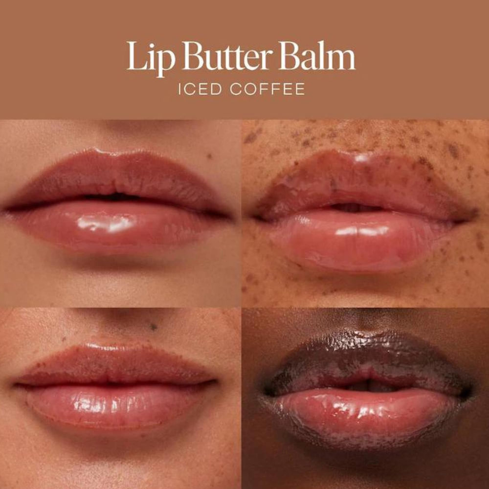 Summer Fridays balm texture closeup shows a smooth glide for comfortable wear.