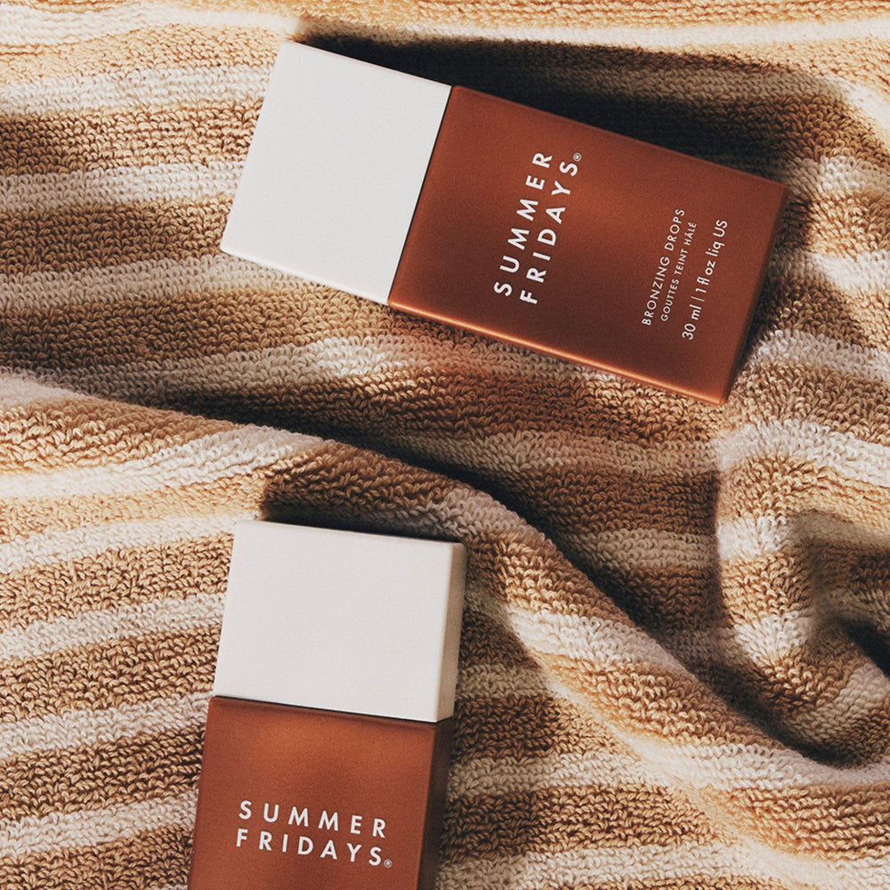 Summer Fridays Bronzing Drops compact bottle designed for easy daily use.