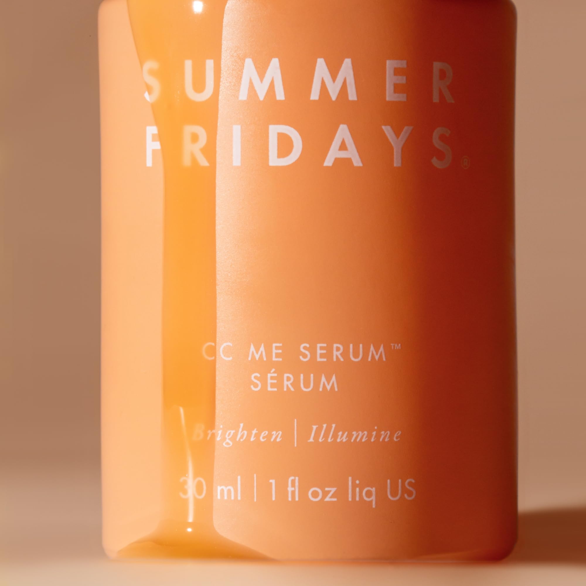 Summer Fridays CC Me Serum integrated into morning skincare routine with SPF
