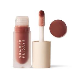 Summer Fridays Dream Lip Oil bottle close-up with glossy hydration.