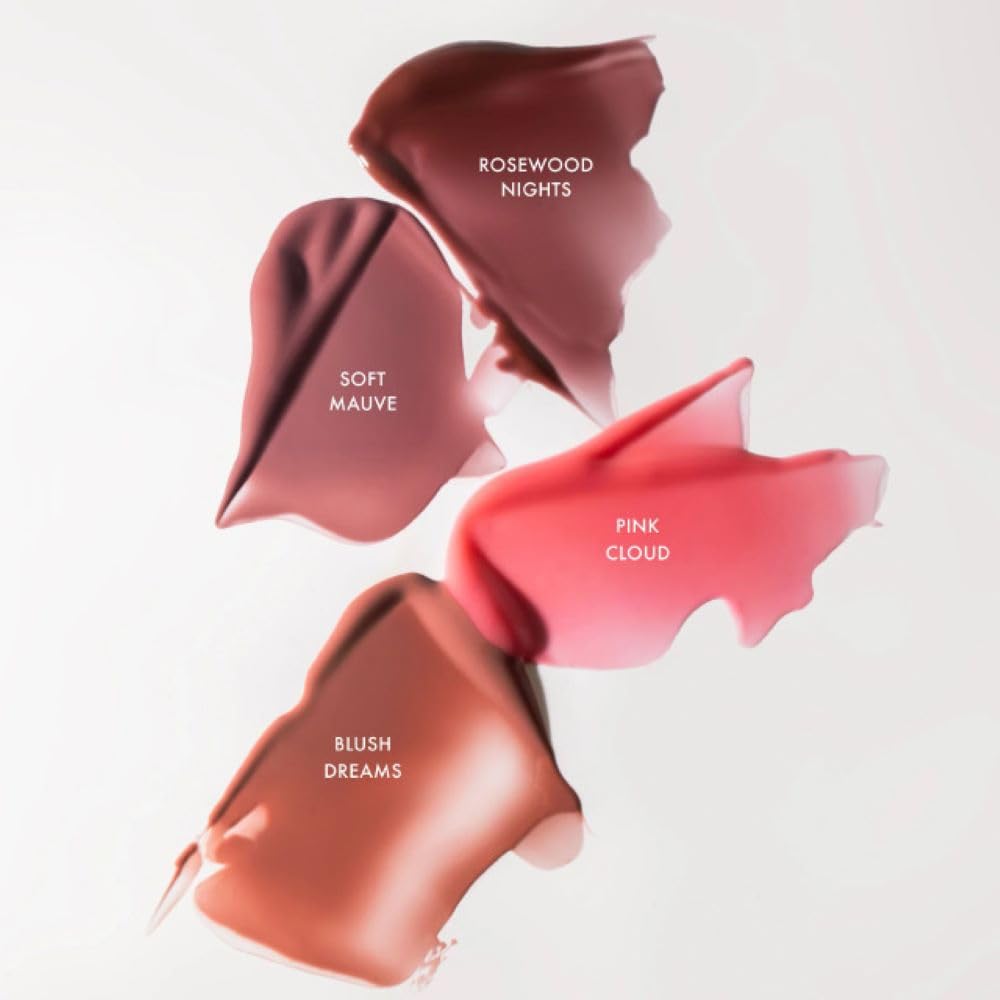 Summer Fridays Dream Lip Oil swatch on hand reveals tint