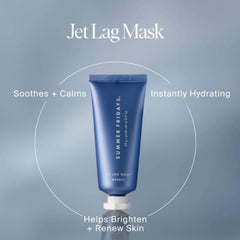 Jet Lag Deep Hydration Serum bottle featuring glycerin and ceramides