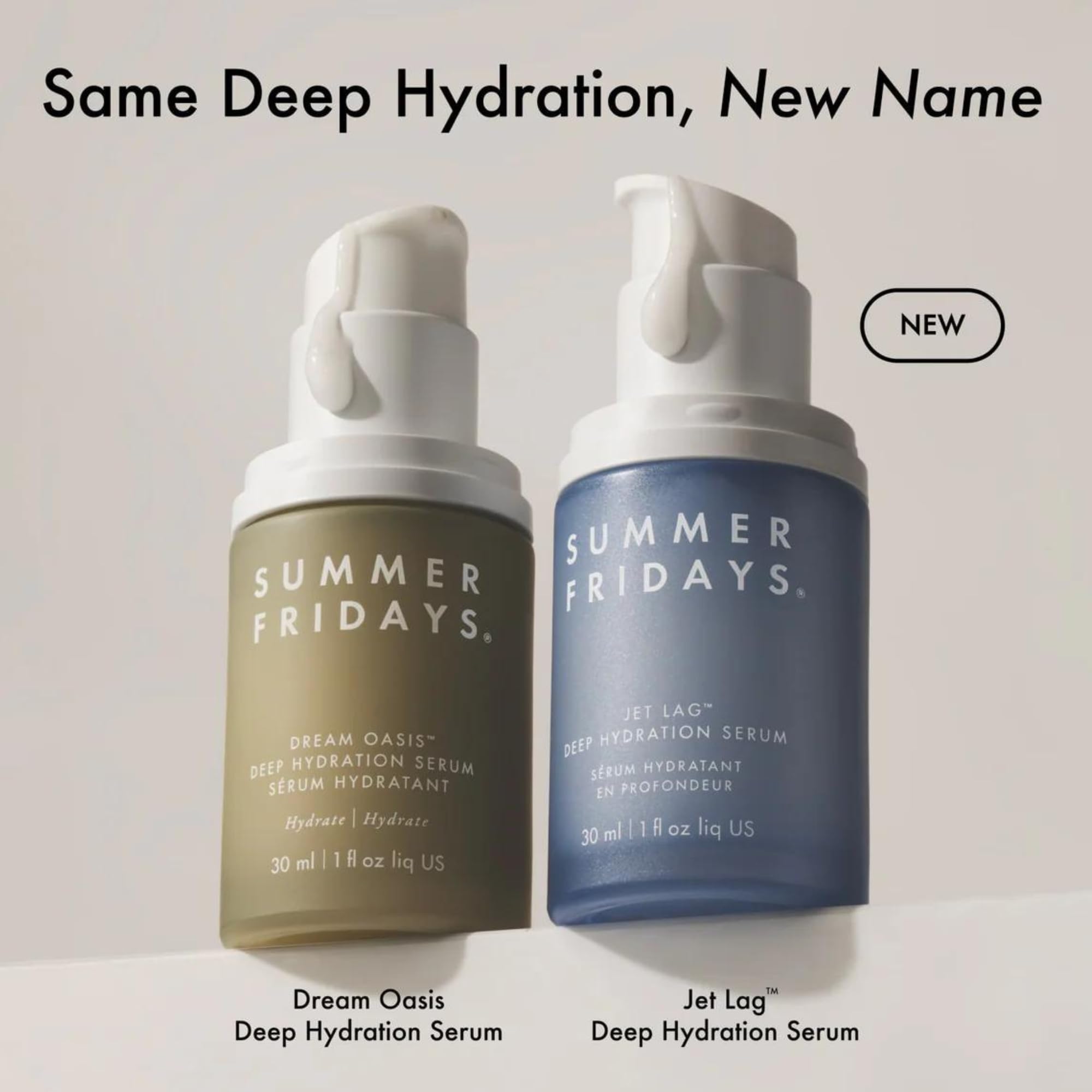 Texture-focused jelly consistency of Summer Fridays Jet Lag serum.