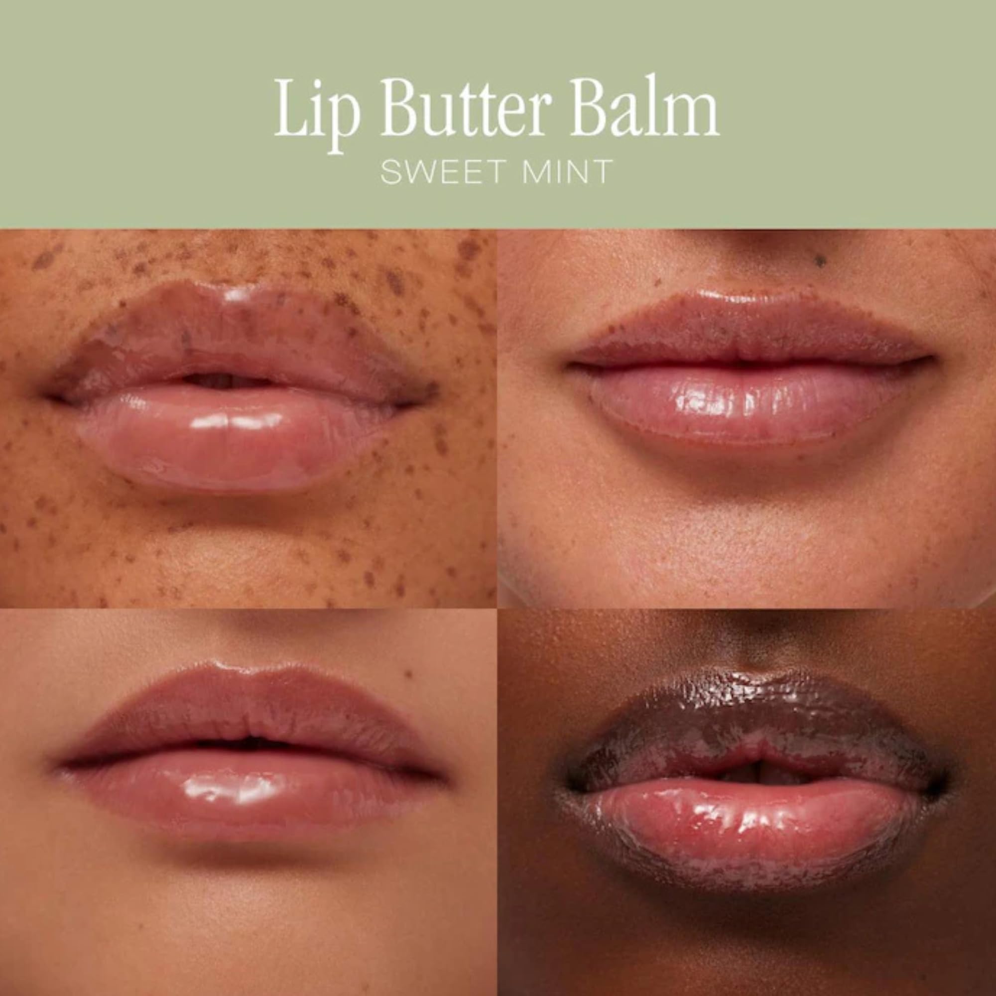 Applying Summer Fridays lip butter for a smooth glide