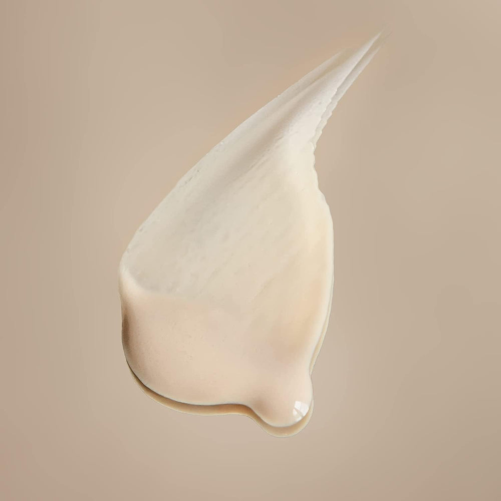 Summer Fridays ShadeDrops SPF 30 serum-like swatch shows mineral finish.