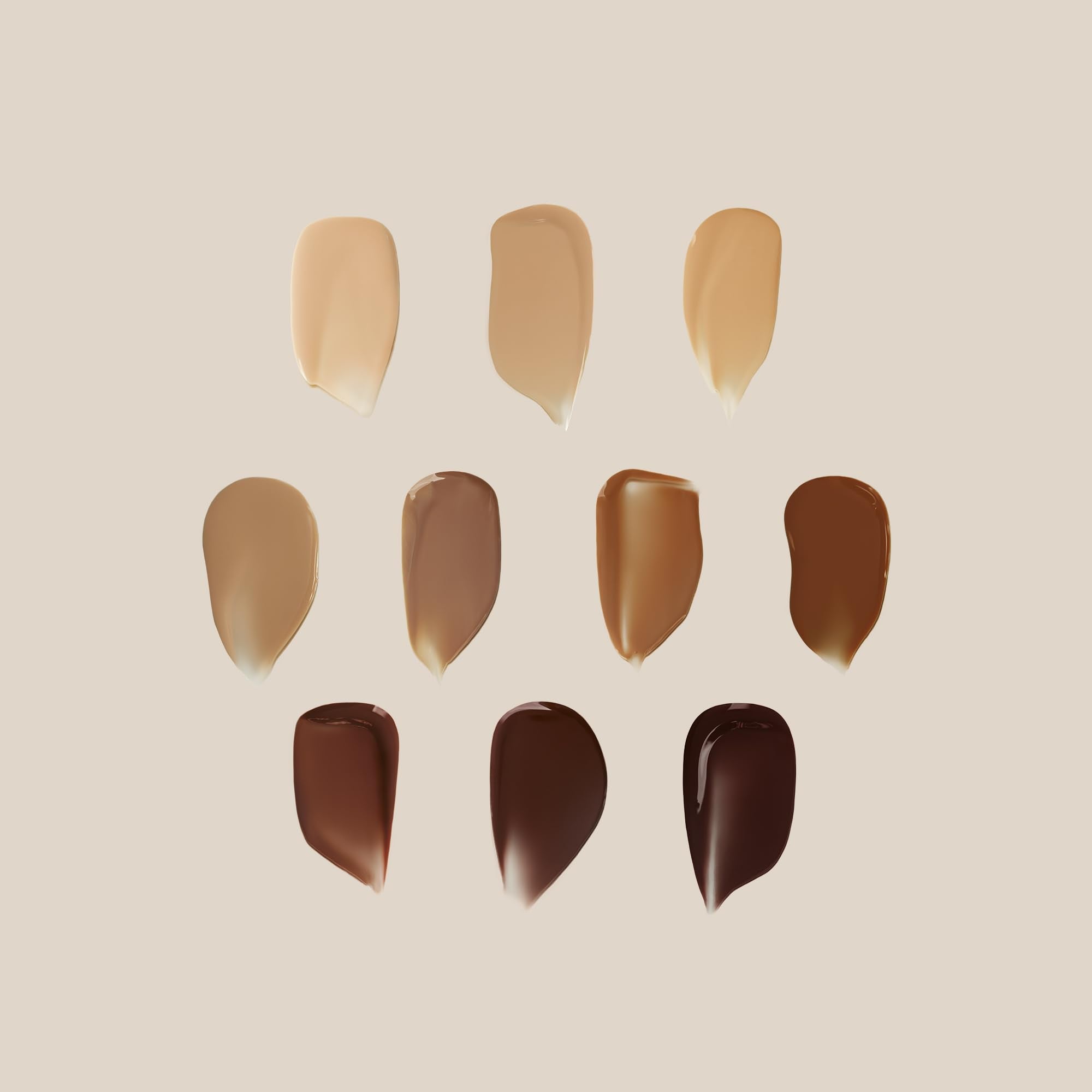 Summer Fridays Sheer Skin Tint application on cheek demonstrates dewy finish.