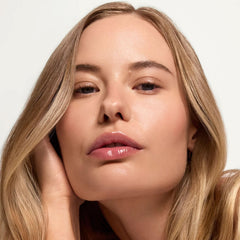 Summer Fridays Sheer Skin Tint closeup highlights hyaluronic acid hydration.