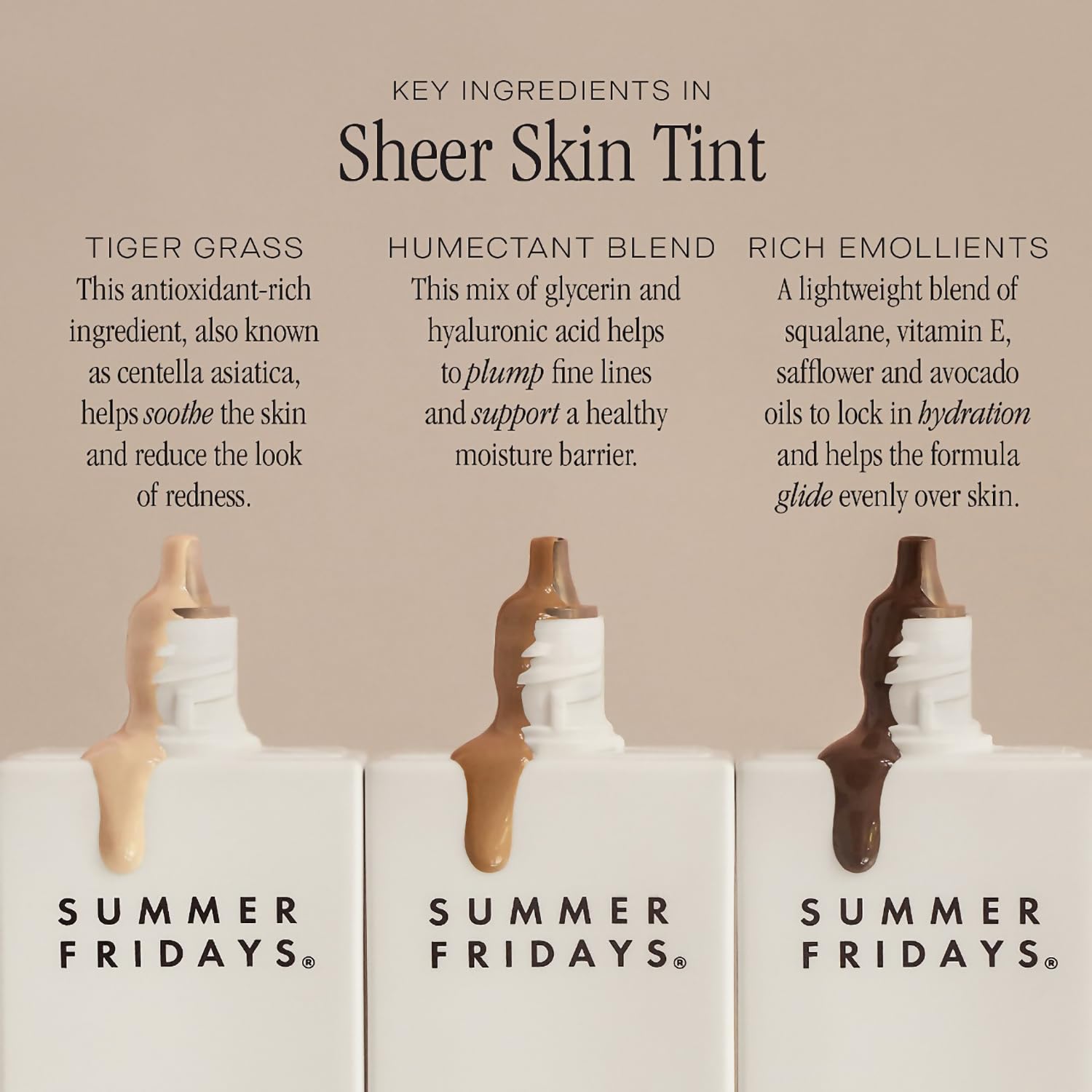 Illustration of key ingredients highlighting nourishment from oils and antioxidants.