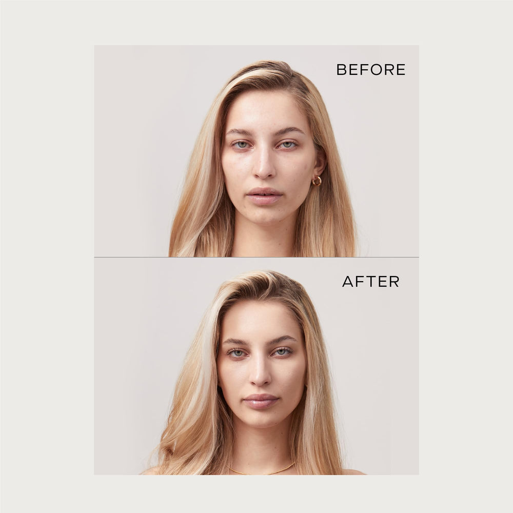 Summer Fridays Sheer Skin Tint delivers natural dewy finish.