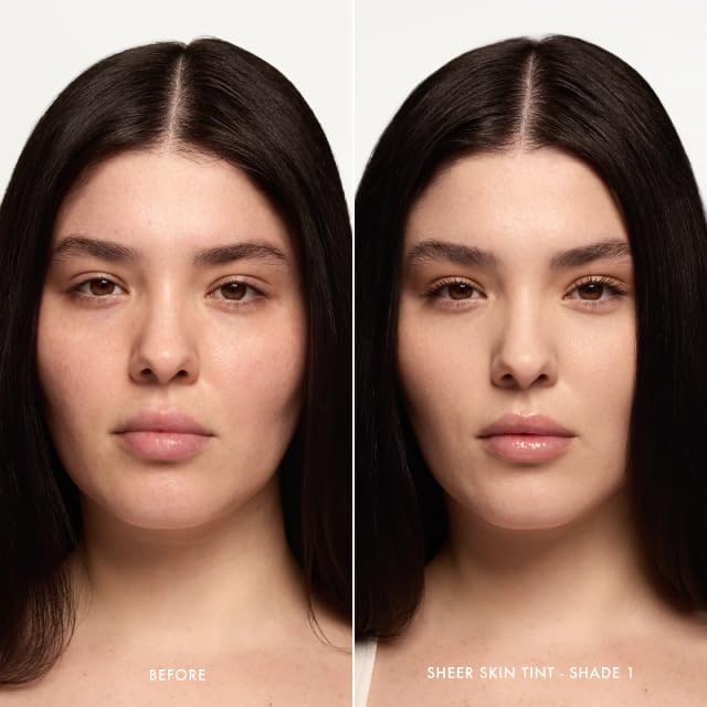 Creamy tint swirled on hand demonstrating sheer coverage and natural glow