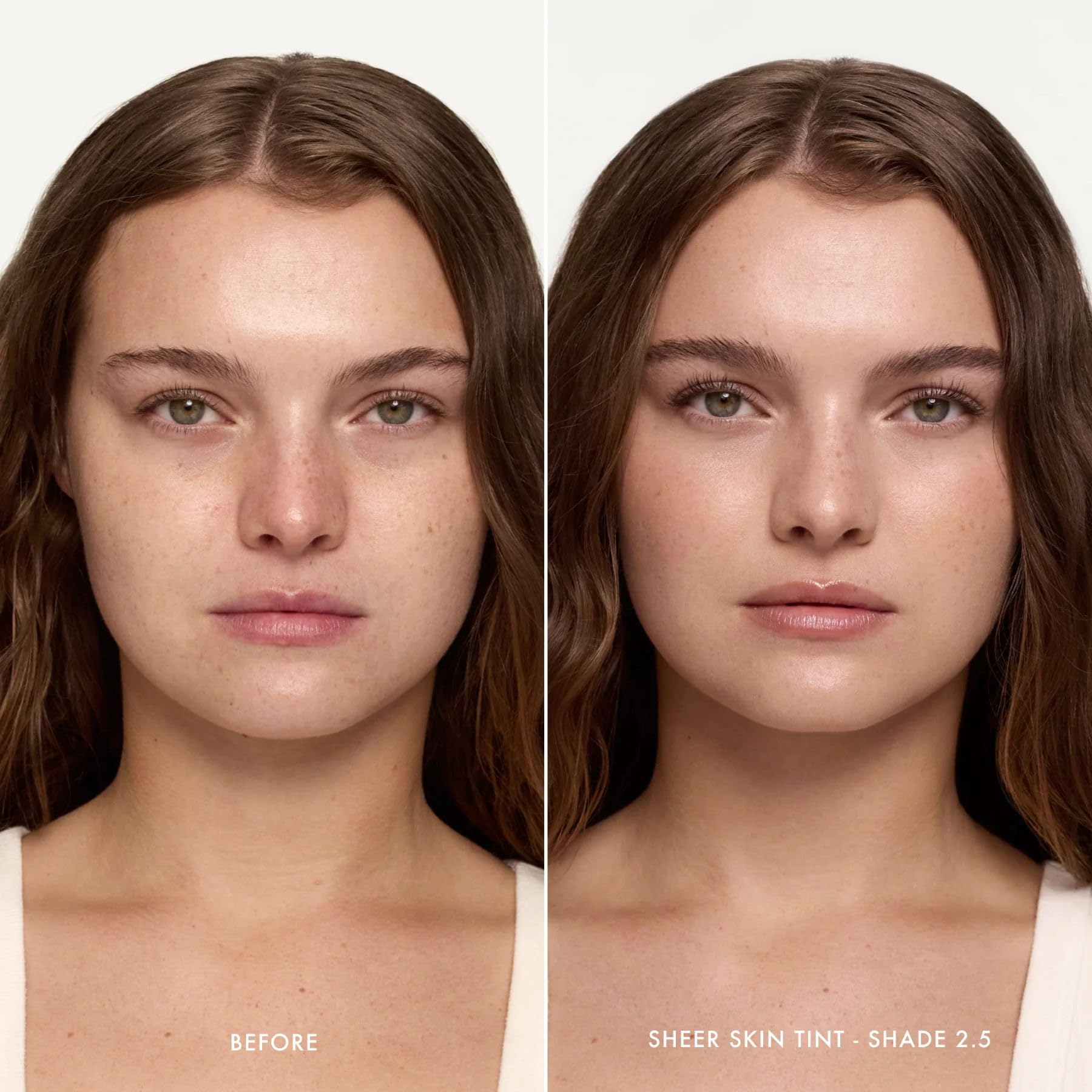 Summer Fridays Sheer Skin Tint swirl texture highlights sheer-to-light coverage.