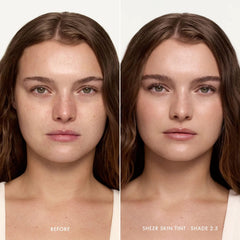 Summer Fridays Sheer Skin Tint swirl texture highlights sheer-to-light coverage.