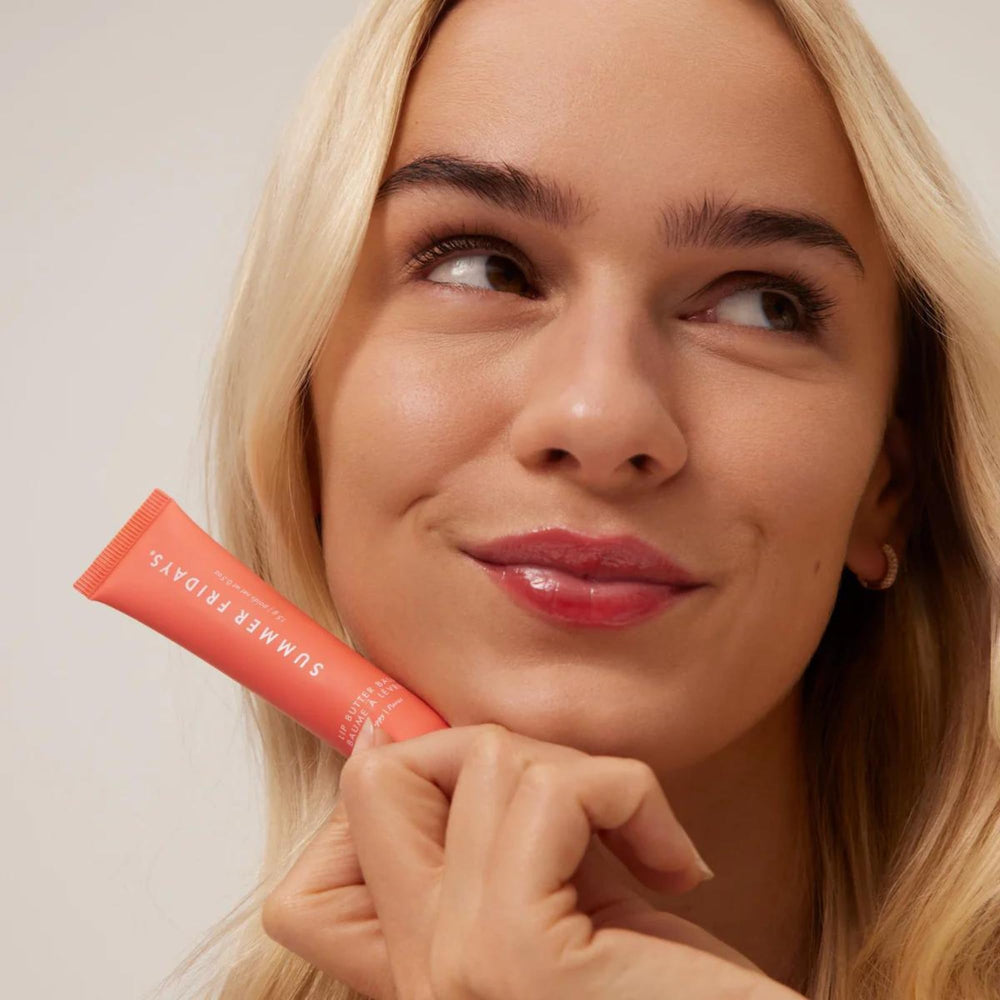 Shea and Murumuru butters nourish lips in this vegan balm