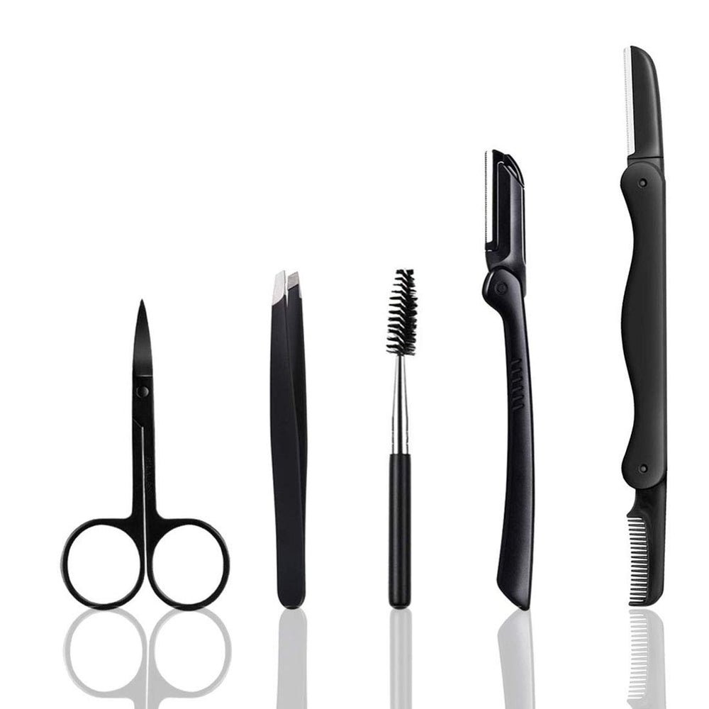 Summer Lemon Eyebrow Kit razor foldable for precise brow shaping