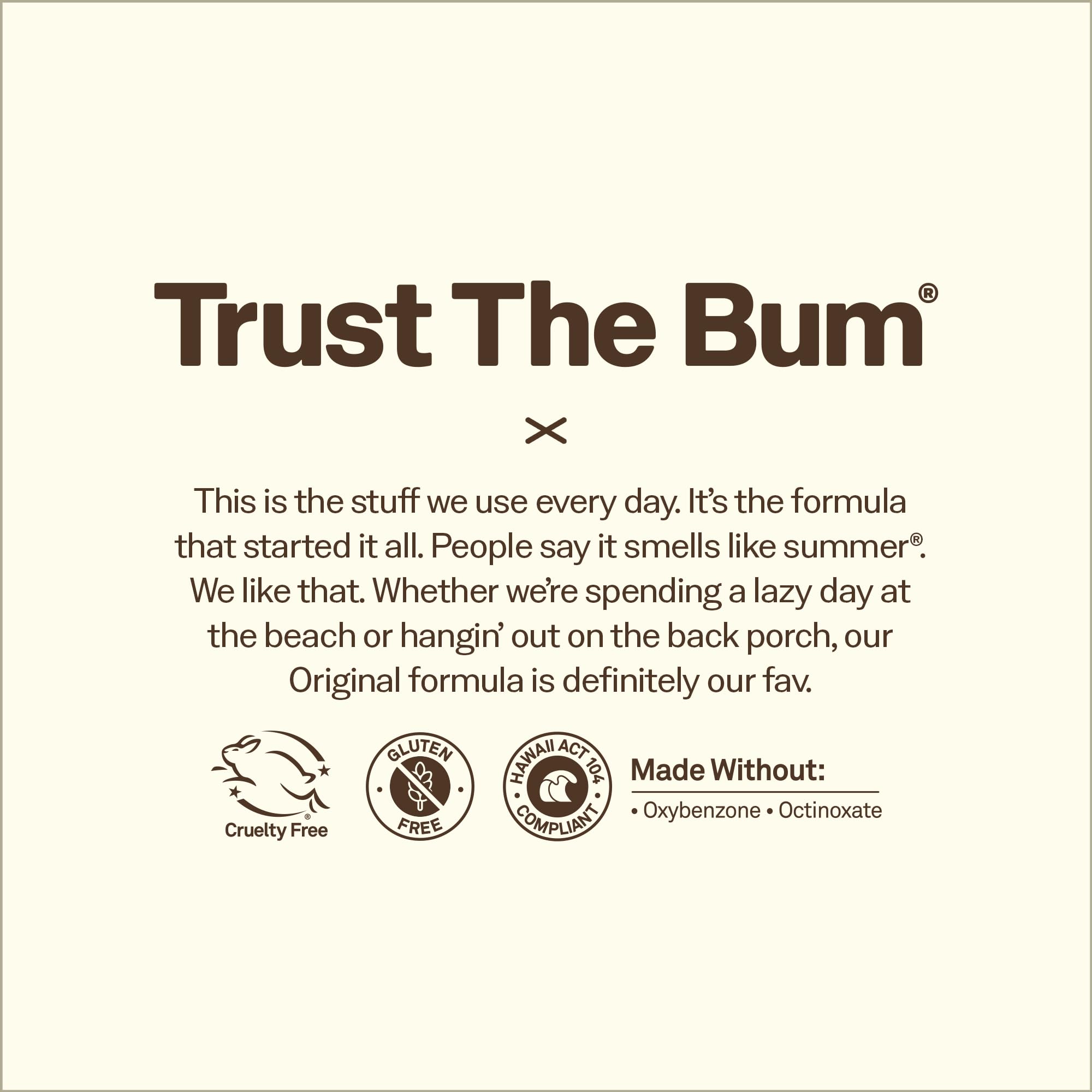 Sun Bum sunscreen suitable for all skin types and daily use.
