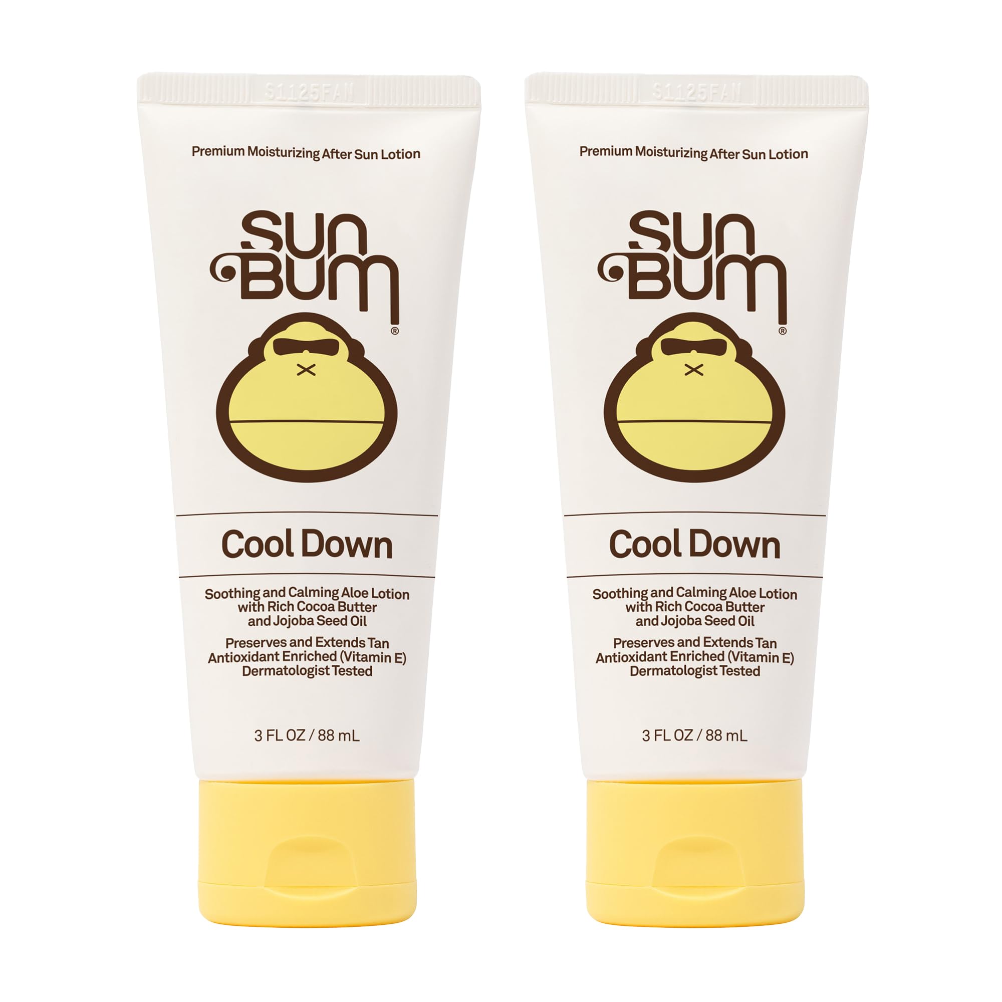 Sun Bum Cool Down Aloe Vera Lotion bottle pour on sun-exposed skin for hydration.