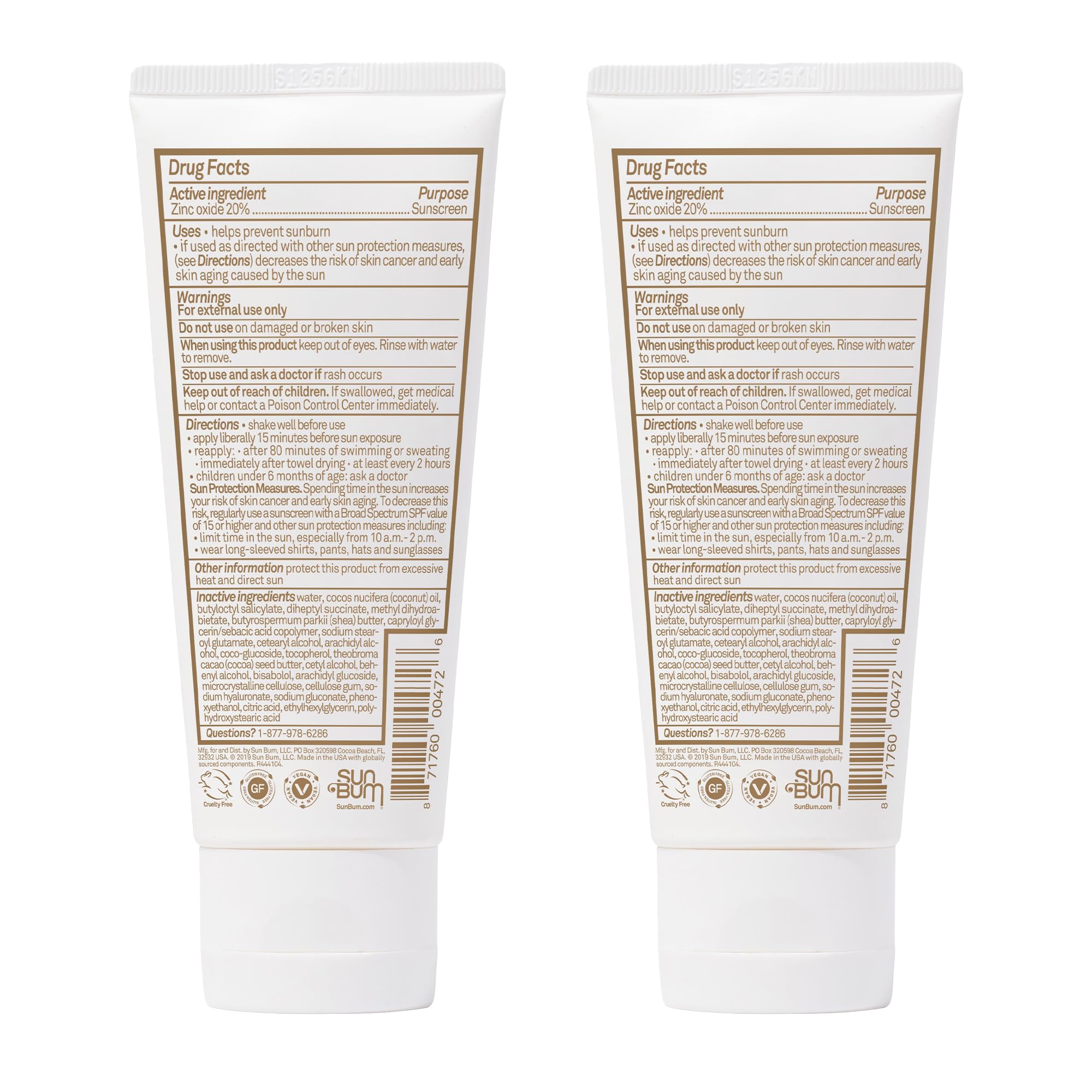 Two-pack packaging detail highlights value for families and trips.