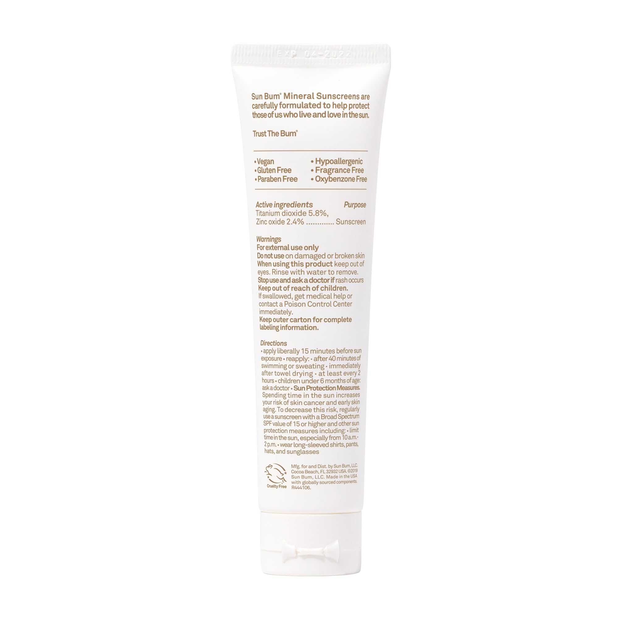 Sun Bum tinted sunscreen cream can double as a light makeup primer.