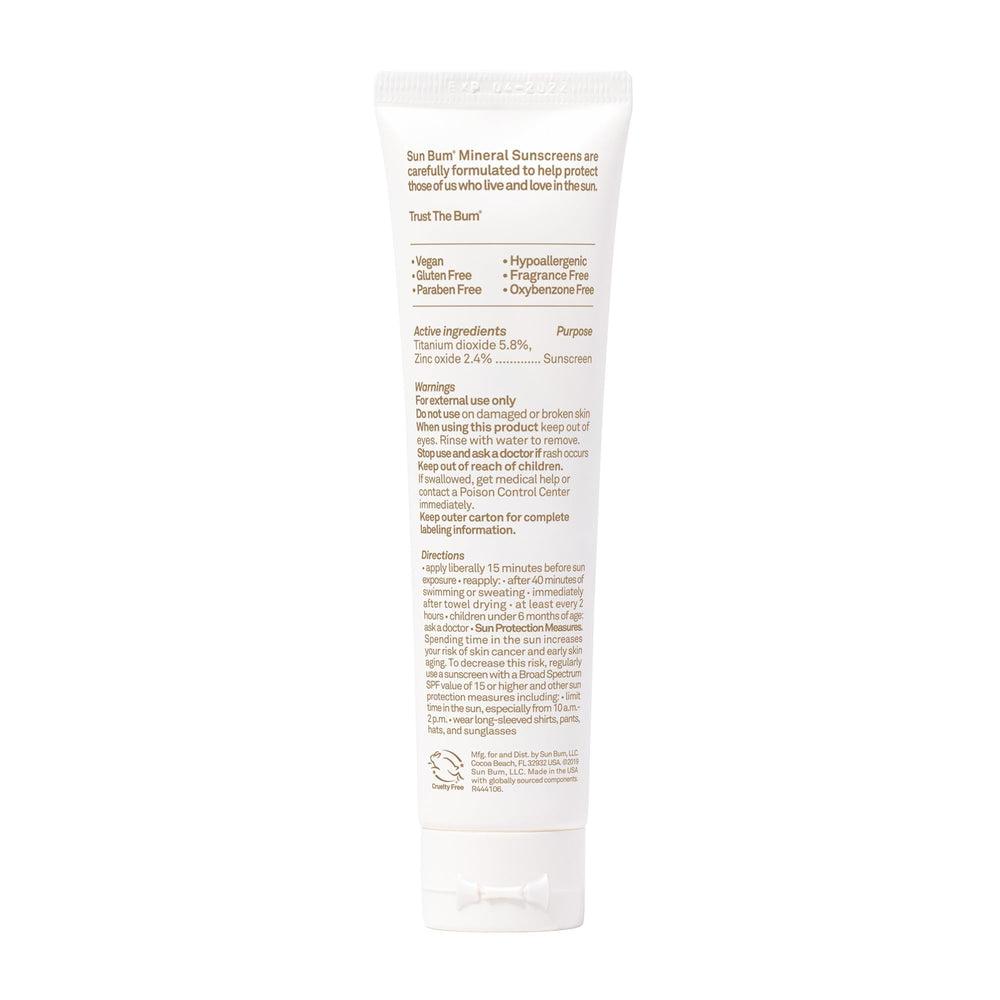 Sun Bum tinted sunscreen cream can double as a light makeup primer.