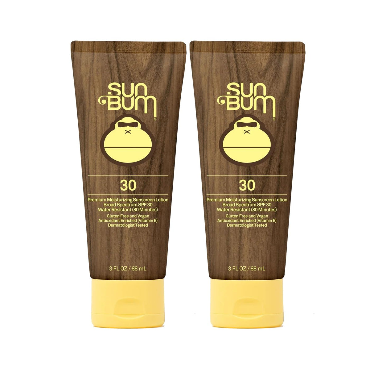 Sun Bum Original SPF 30 sunscreen lotion bottle front for sunny days