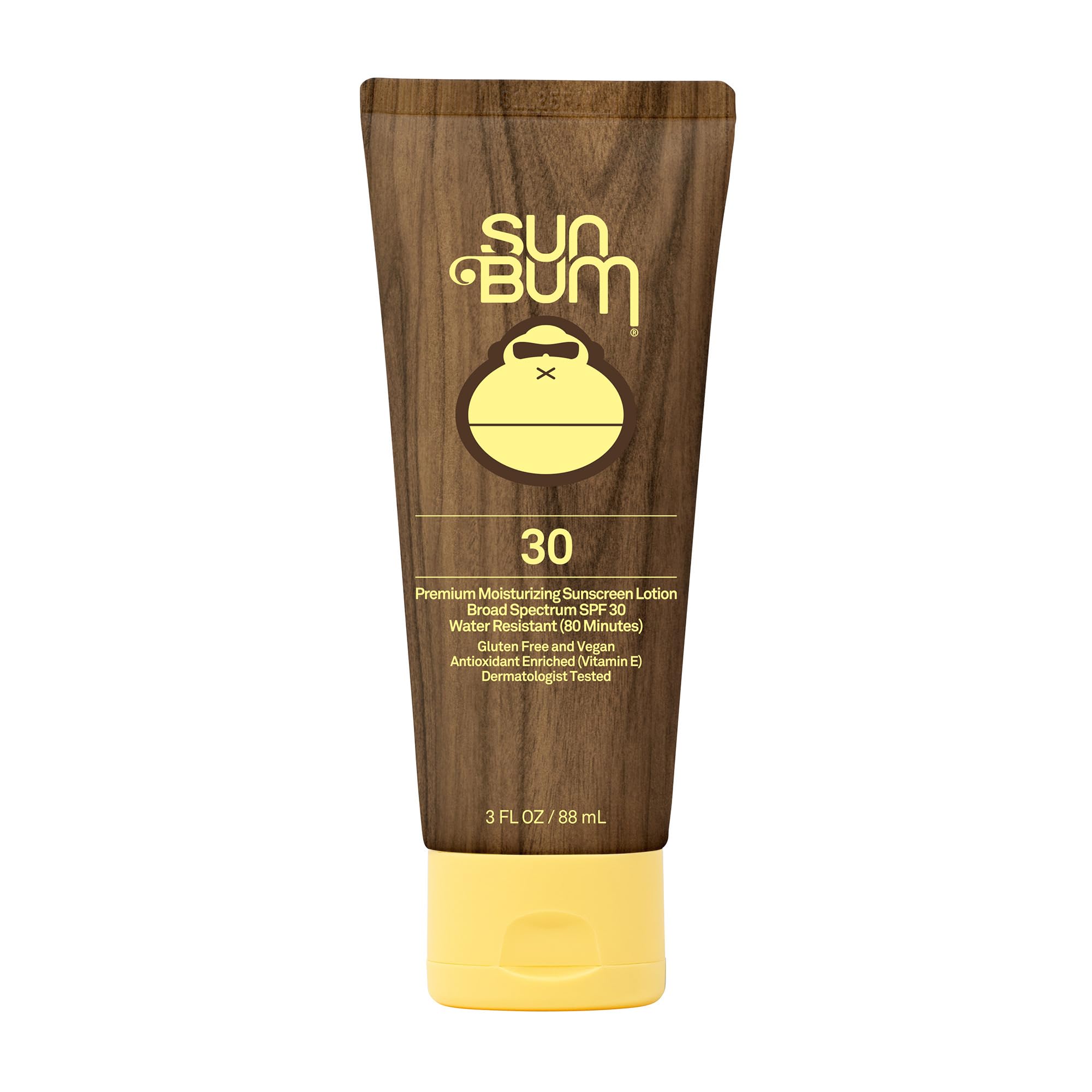 Sun Bum Original SPF 30 sunscreen lotion bottle for everyday sun protection and moisture.