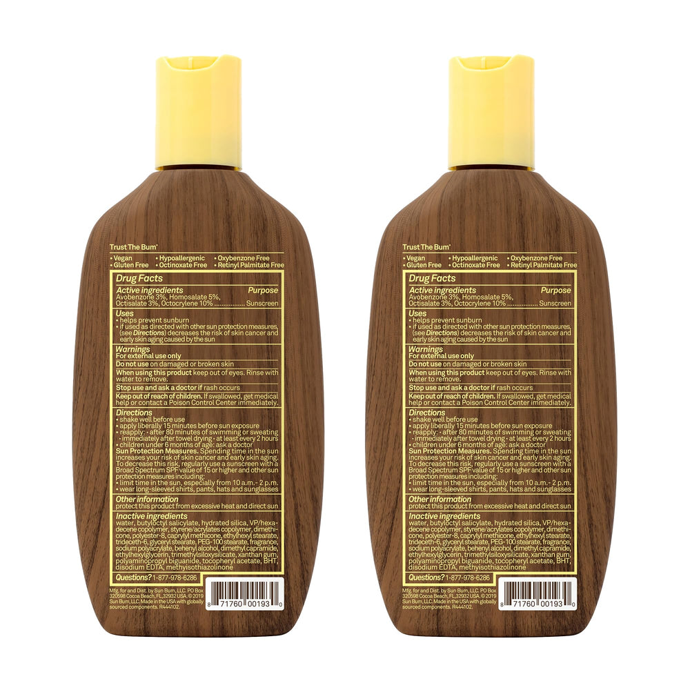 Eco-friendly packaging for Sun Bum Original SPF 30 sunscreen