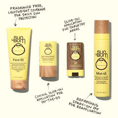 Sun Bum SPF 50 face lotion with Vitamin E boosts moisture on the skin