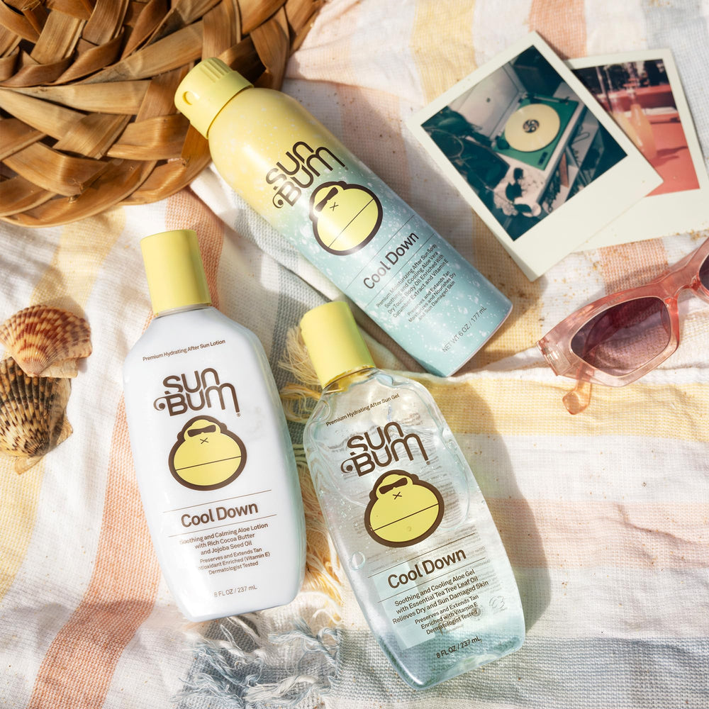 Sun Bum two bottles 8 oz each shown for value