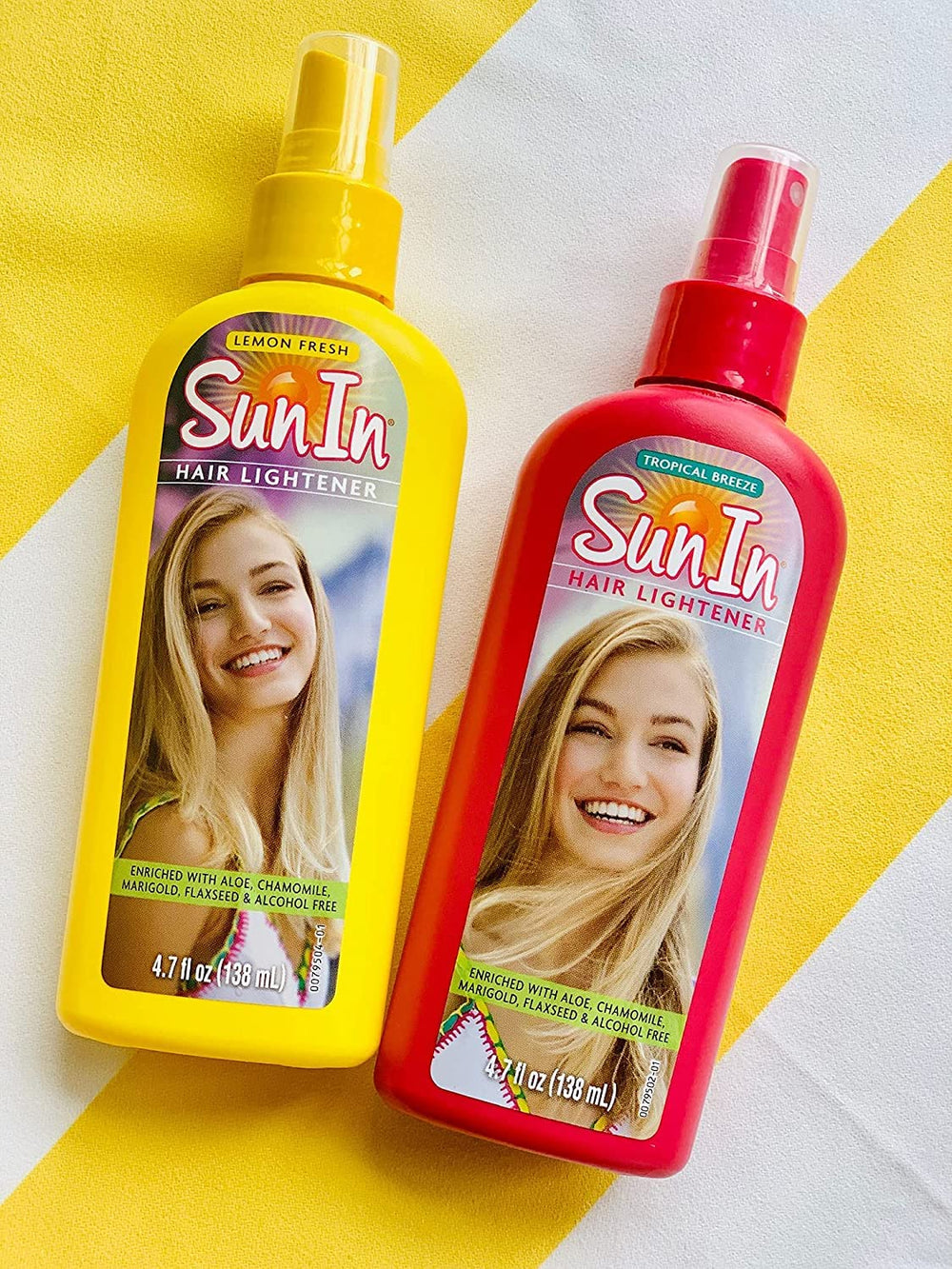 Botanical extracts and gentle conditioning during lightening on packaging