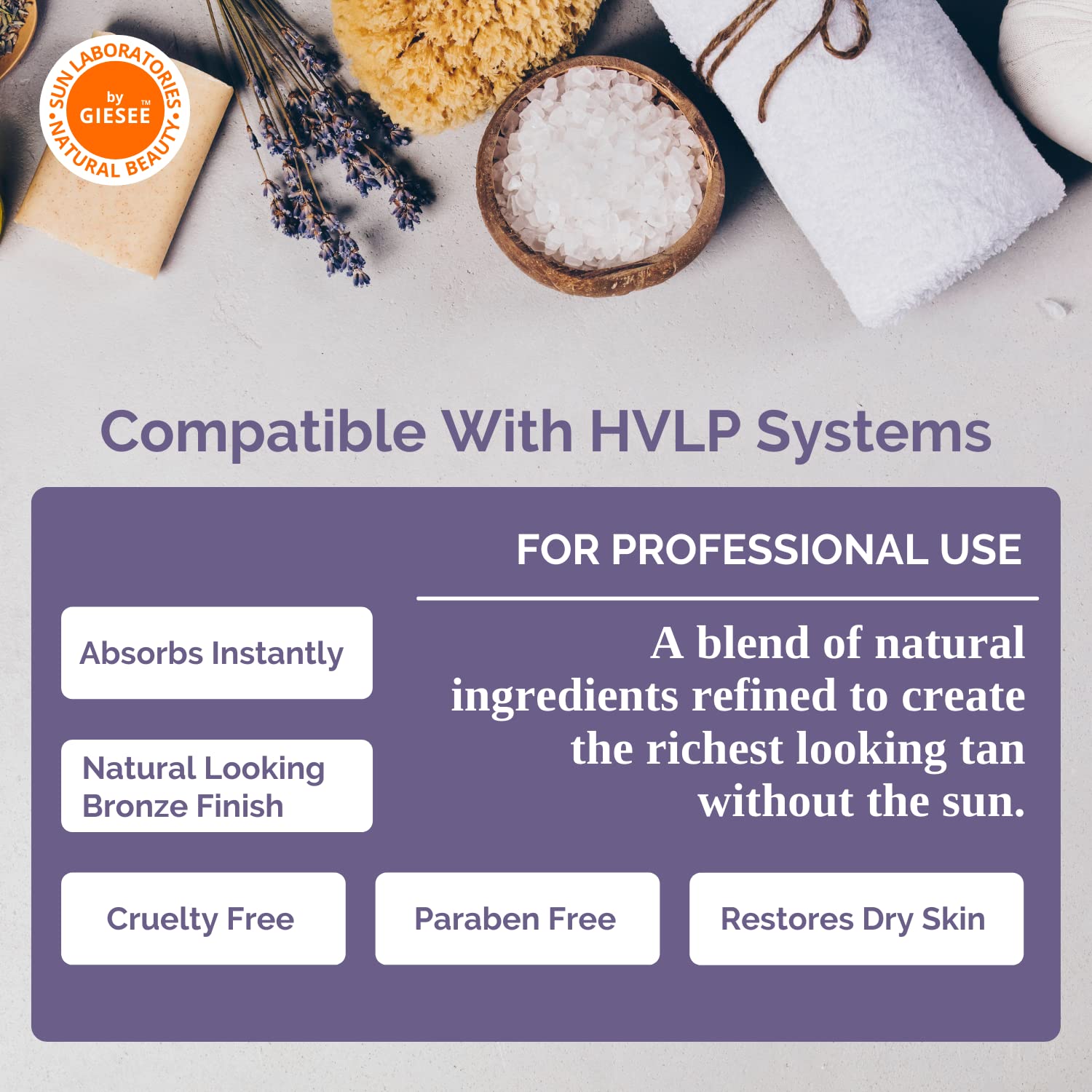 Sun Labs Self-Tanning Solution applied to the face for gradual glow