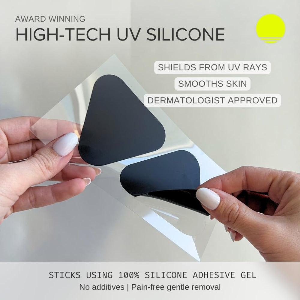 Sun Patch withstands sweat and water, staying in place during workouts.