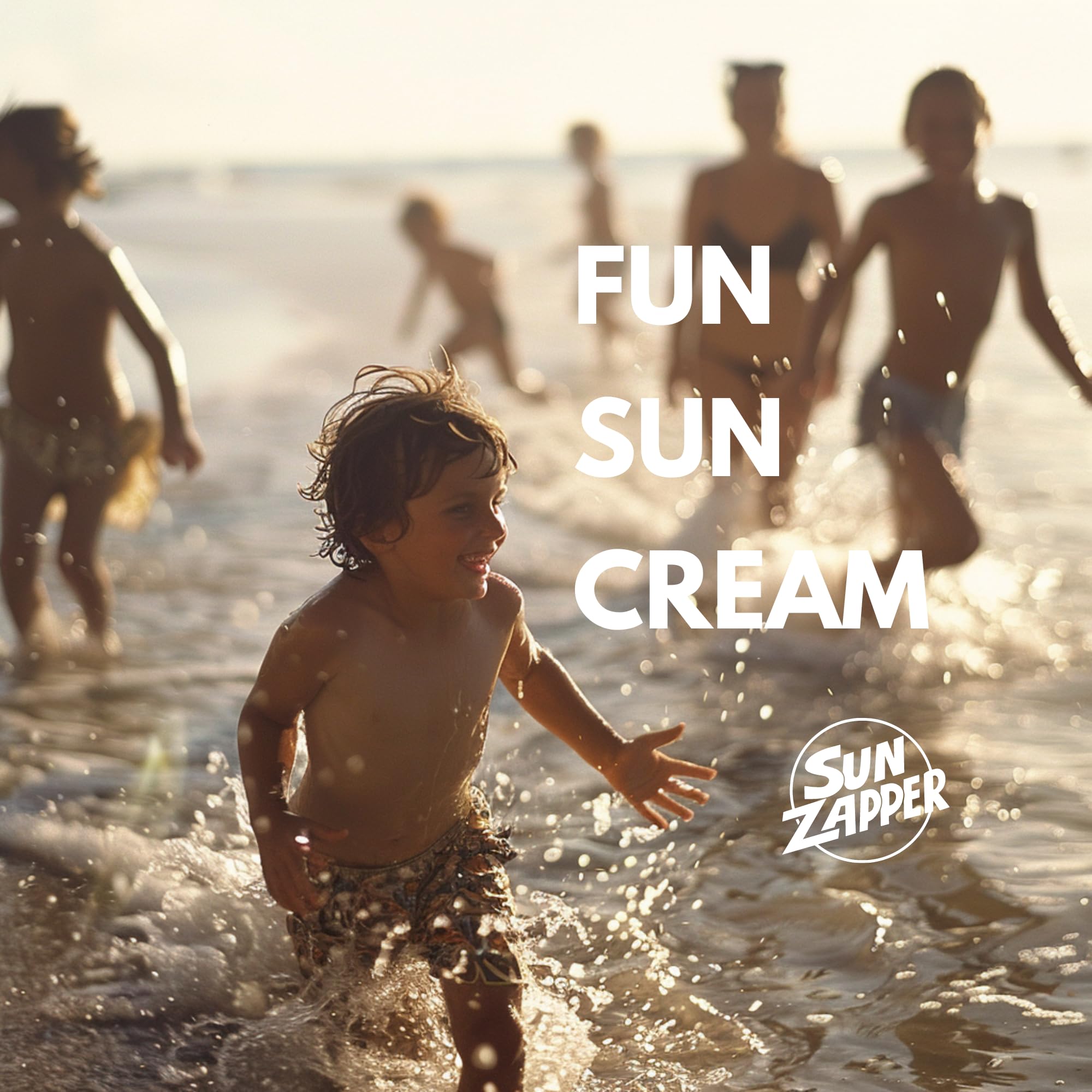 Sun Zapper packaging highlighting Australian-made mineral sunscreen.