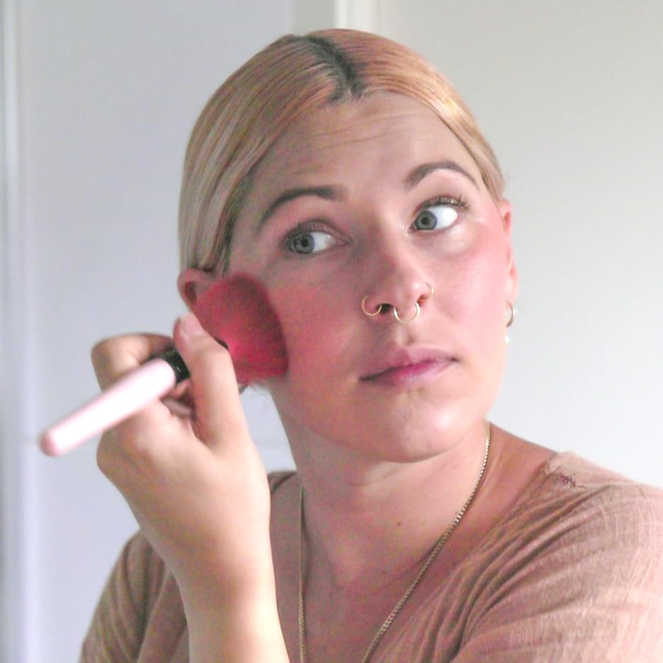 Sun Zapper Sunscreen Stick Dark Contour defines features with SPF 50+