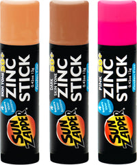Sun Zapper Sunscreen Stick Light Foundation blends evenly for a natural complexion with SPF 50+