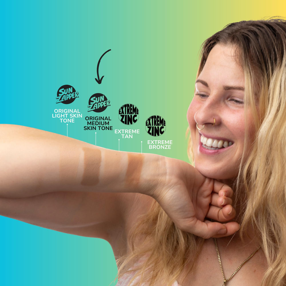 Sun Zapper contains vitamin E and aloe vera for skin nourishment