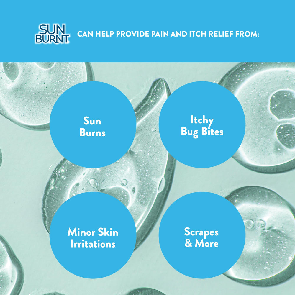 Sunburnt EMCW9 dermatologist-tested hypoallergenic formulation.